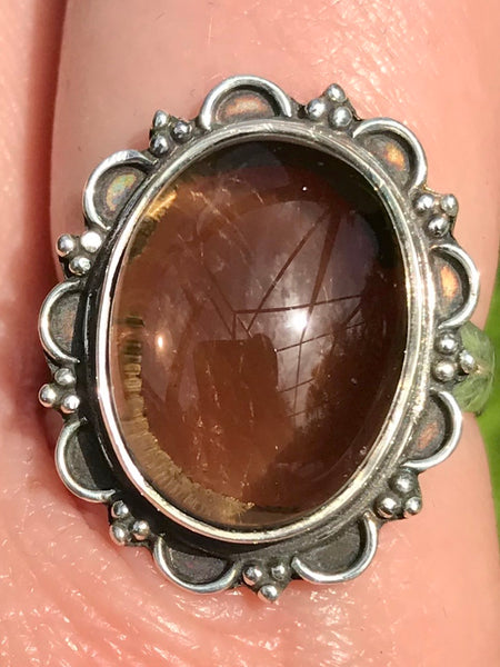 Smoky Quartz Ring Size 8 - Morganna’s Treasures 