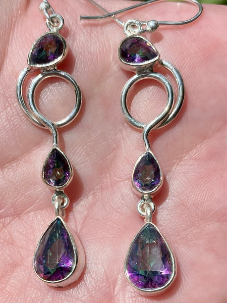 Mystic Topaz Earrings - Morganna’s Treasures 