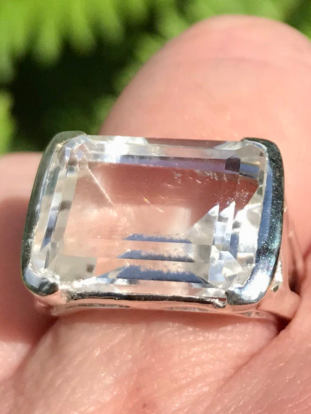 Clear Quartz Ring Size 6.25 - Morganna’s Treasures 