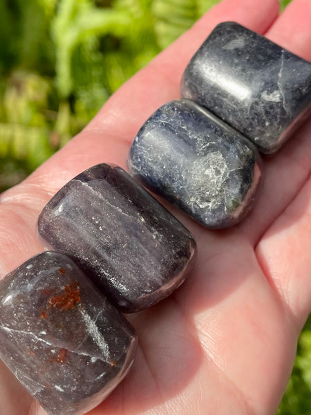 Iolite Tumbled Stones - Morganna’s Treasures 