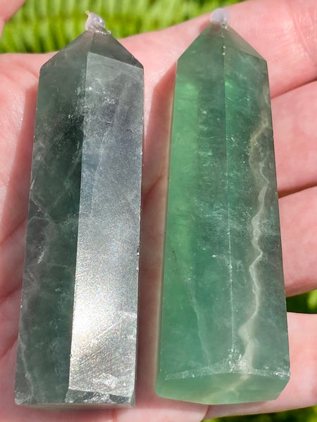 Green Fluorite Healing Wand - Morganna’s Treasures 