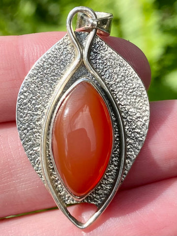 Carnelian Pendant - Morganna’s Treasures 