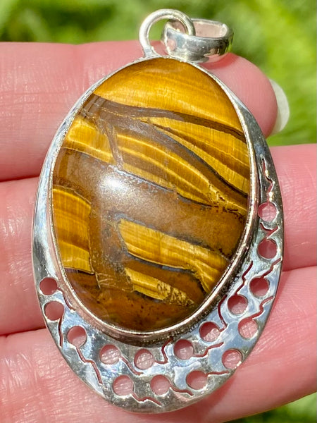 Tigers Eye Pendant - Morganna’s Treasures 