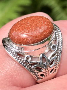 Goldstone Ring Size 7.5 - Morganna’s Treasures 