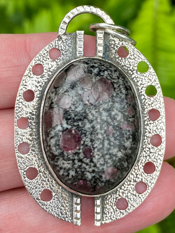 Russian Eudialyte Pendant - Morganna’s Treasures 