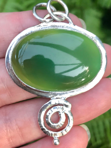 Green Onyx Pendant - Morganna’s Treasures 