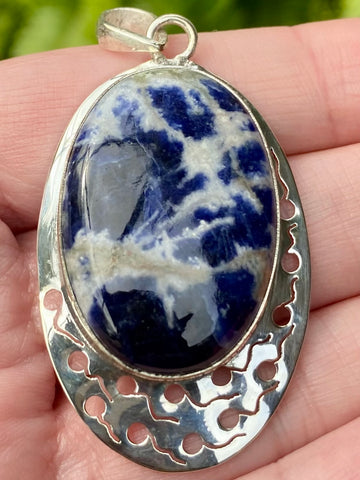 Sodalite Pendant - Morganna’s Treasures 