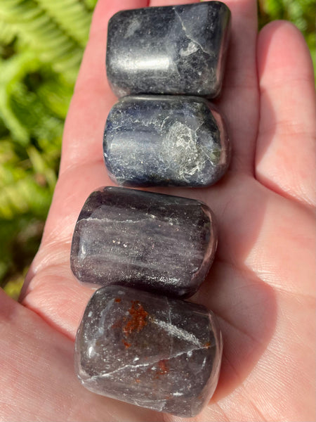 Iolite Tumbled Stones - Morganna’s Treasures 