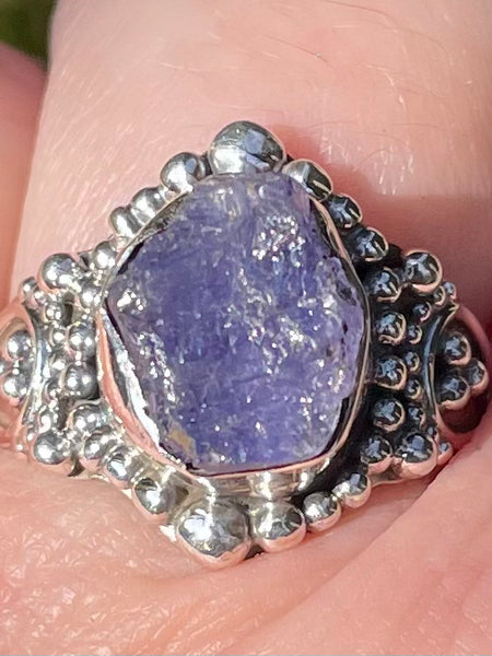 Rough Tanzanite Ring Size 7.5 - Morganna’s Treasures 