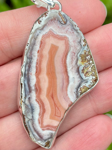 Botswana Agate Pendant - Morganna’s Treasures 