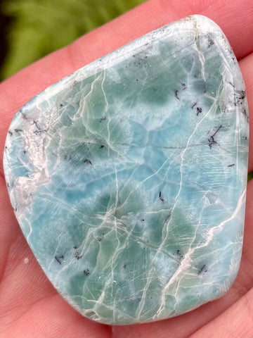 Larimar Palm Stone - Morganna’s Treasures 