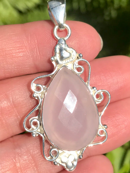 Rose Quartz Pendant - Morganna’s Treasures 