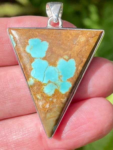 Number 8 Mine Turquoise Pendant - Morganna’s Treasures 