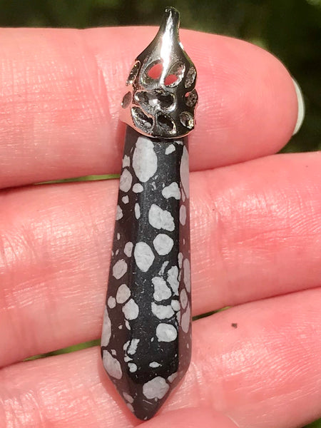 Snowflake Jasper Pendant - Morganna’s Treasures 