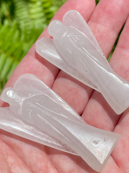 Clear Quartz Pocket Angel - Morganna’s Treasures 