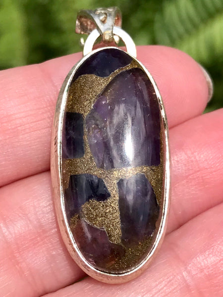 Purple Copper Amethyst Pendant - Morganna’s Treasures 