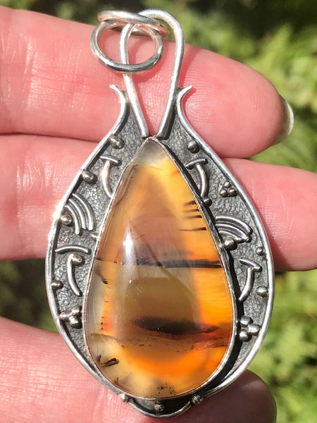 Montana Agate Pendant - Morganna’s Treasures 