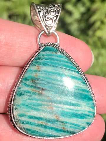 Russian Amazonite Pendant - Morganna’s Treasures 