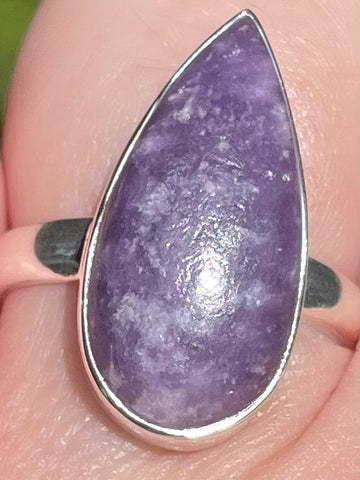 Lepidolite Ring Size 8 - Morganna’s Treasures 