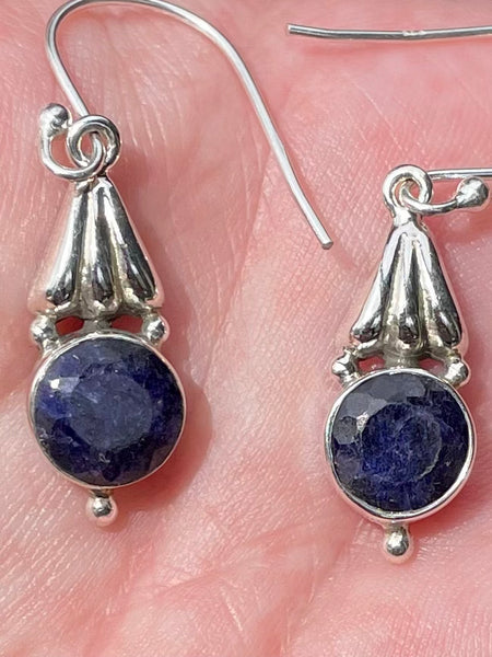 Blue Sapphire Earrings - Morganna’s Treasures 