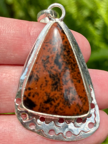 Mahogany Obsidian Pendant - Morganna’s Treasures 