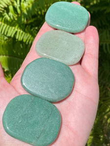 Green Aventurine Palm Stones - Morganna’s Treasures 