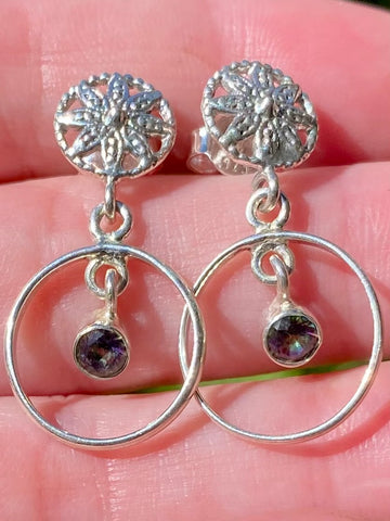 Mystic Topaz Earrings - Morganna’s Treasures 