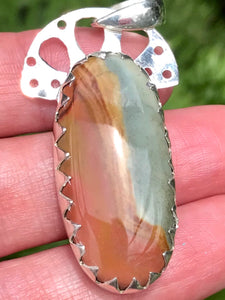 Polychrome Jasper Pendant - Morganna’s Treasures 