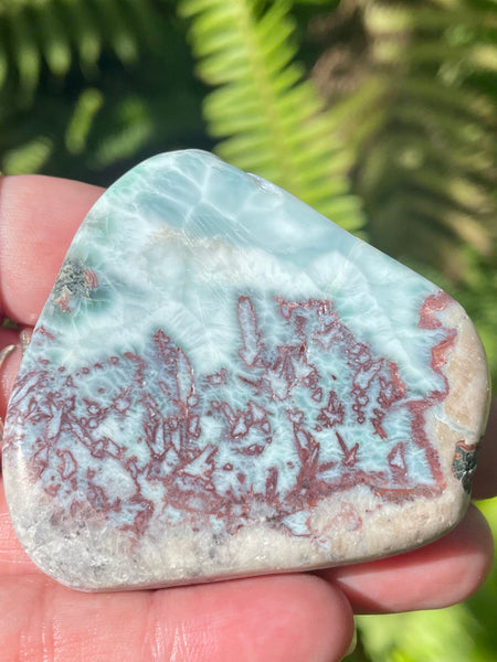 Larimar Palm Stone - Morganna’s Treasures 