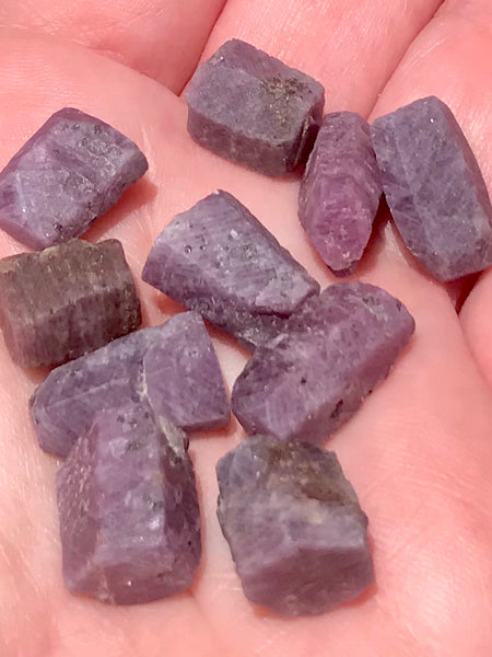 Violet Sapphire Palm Stones - Morganna’s Treasures 