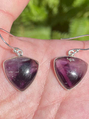 Star Amethyst Earrings - Morganna’s Treasures 