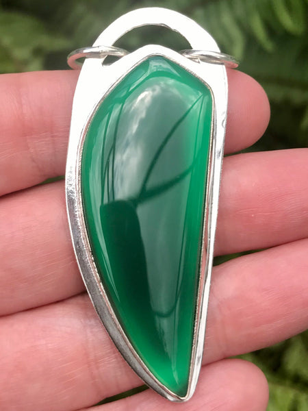 Green Onyx Pendant - Morganna’s Treasures 