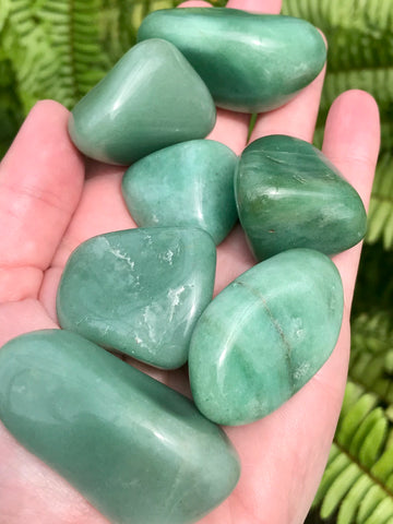 High Quality Tumbled Green Aventurine - Morganna’s Treasures 