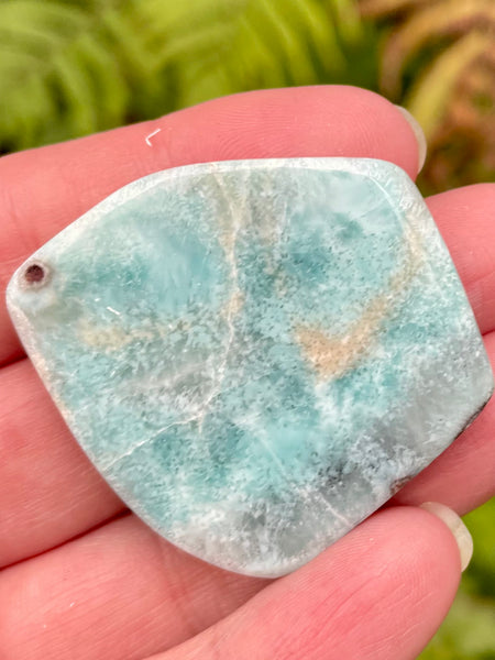 Larimar Palm Stone - Morganna’s Treasures 