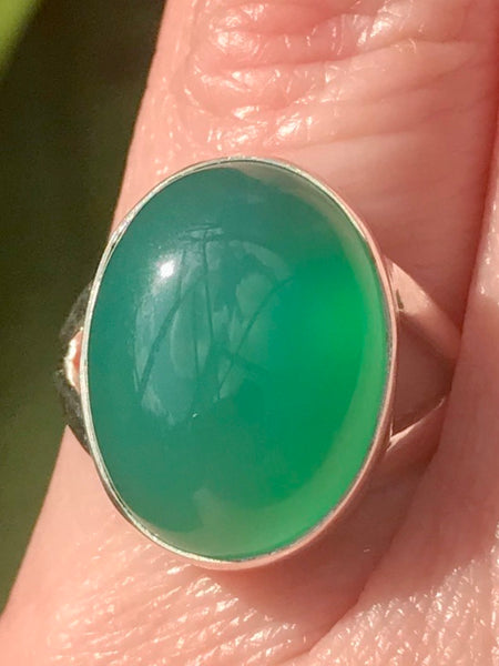 Green Onyx Ring Size 5.5 - Morganna’s Treasures 