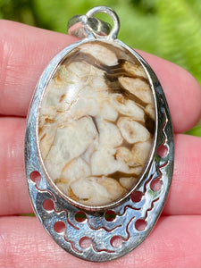 Peanut Wood Jasper Pendant - Morganna’s Treasures 