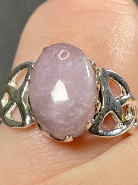 Kunzite Celtic Ring Size 6.5 - Morganna’s Treasures 