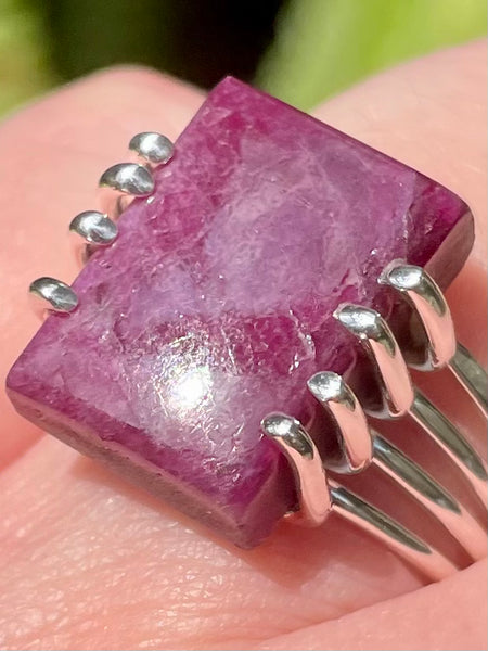 African Ruby Ring Size 8 - Morganna’s Treasures 