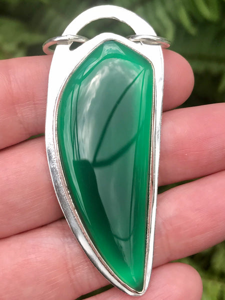 Green Onyx Pendant - Morganna’s Treasures 