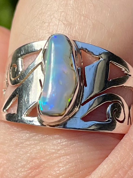 Ethiopian Opal Ring Size 8 - Morganna’s Treasures 
