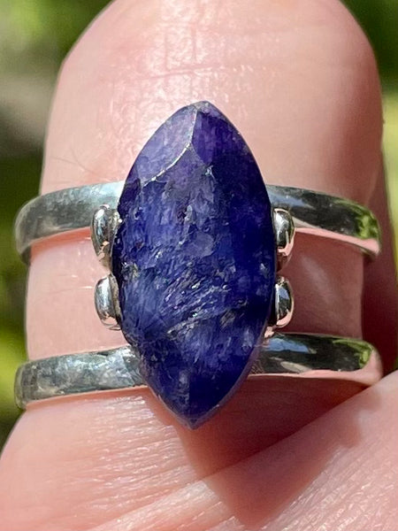 Blue Sapphire Ring Size 7 - Morganna’s Treasures 