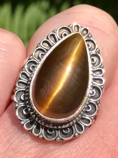 Tigers Eye Ring Size 8 - Morganna’s Treasures 