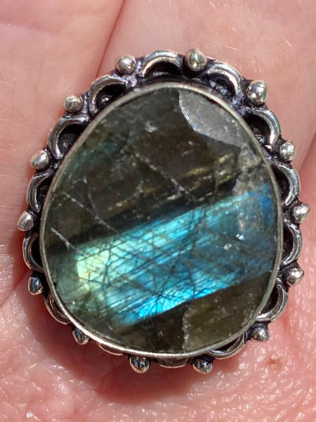 Labradorite Ring Size 8 - Morganna’s Treasures 