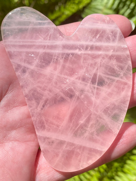 Rose Quartz Massage Heart - Morganna’s Treasures 