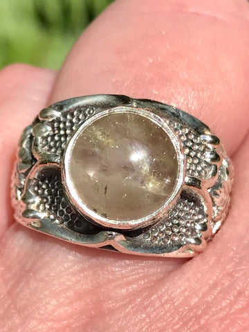 Rutilated Quartz Ring Size 8 - Morganna’s Treasures 