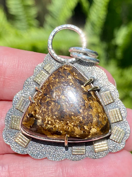 Bronzite Pendant - Morganna’s Treasures 