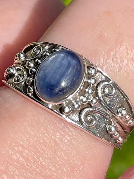 Blue Kyanite Ring Size 7.5 - Morganna’s Treasures 