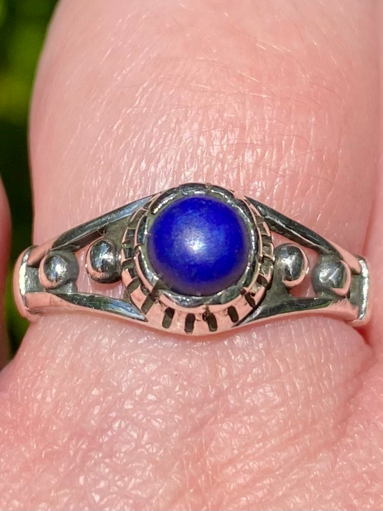 Lapis Lazuli Ring Size 7 - Morganna’s Treasures 