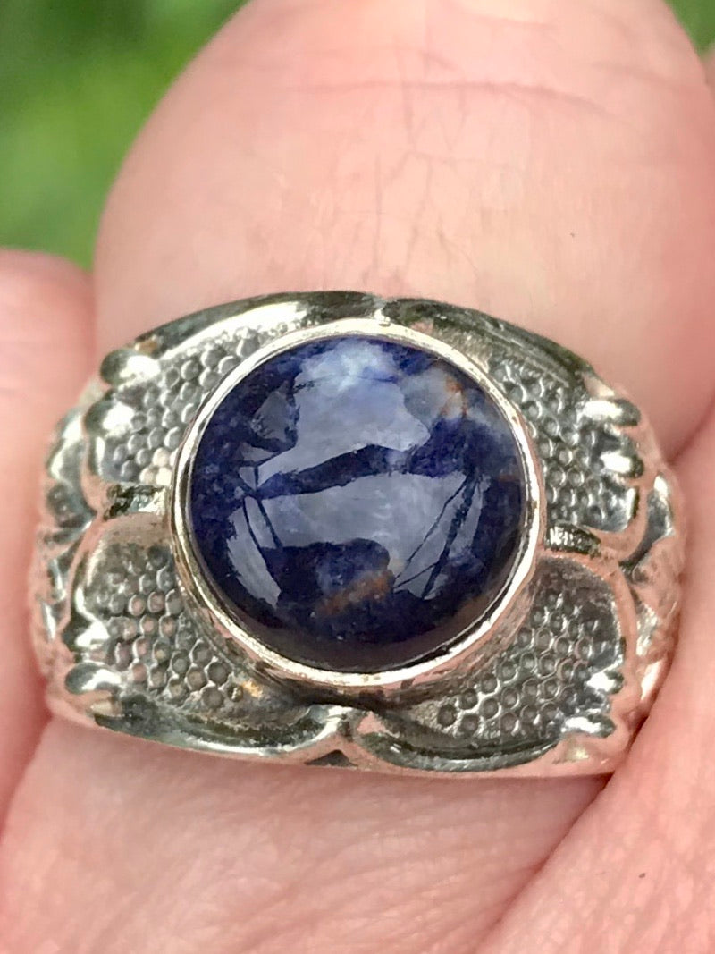 Sodalite Ring Size 7 - Morganna’s Treasures 