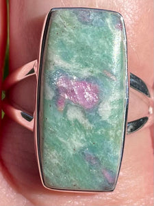 Ruby in Fuschite Ring Size 8 - Morganna’s Treasures 